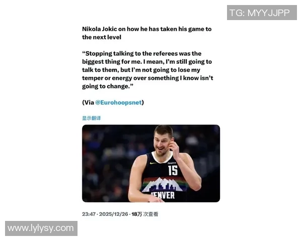 太阳主帅谈约基奇传球策略称掘金无球切入表现出色